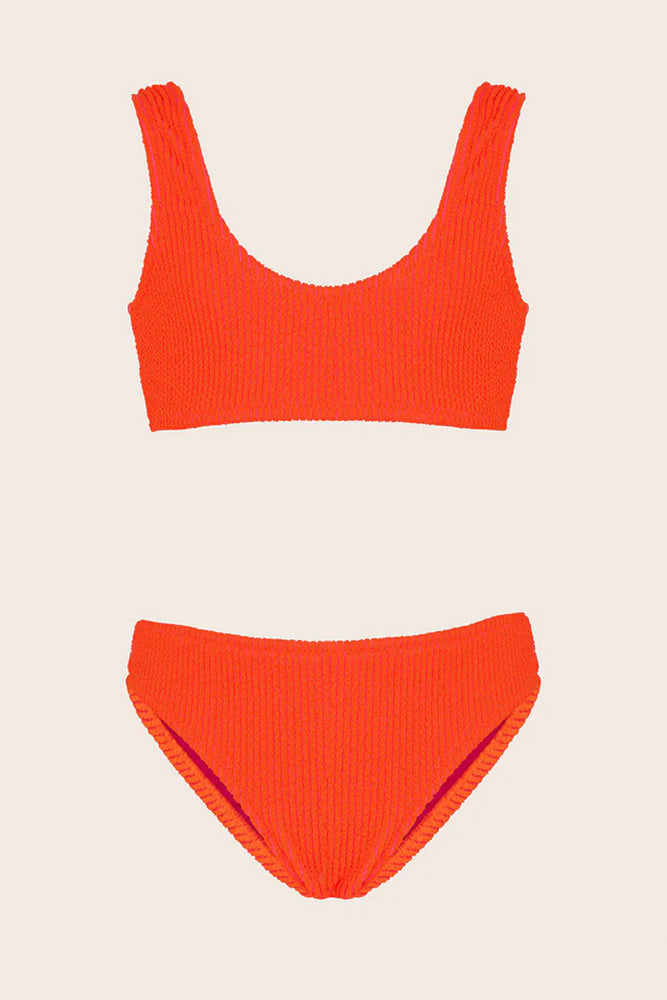 BIKINI BRASSIERE BAMBINA ARANCIO FJ25-G1L06 UFFC FXXK
